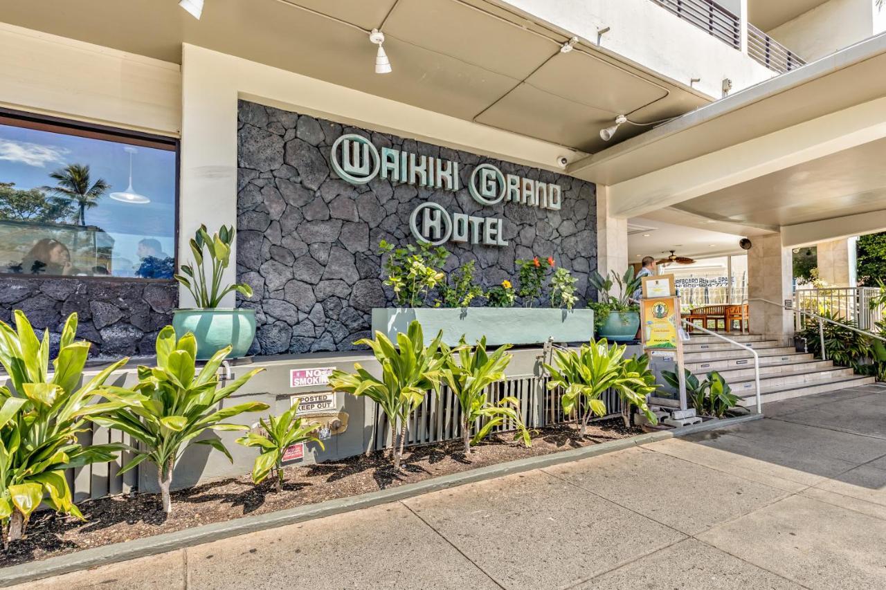 Inviting Waikiki Grand Hotel Room One Block To Beach! ホノルル エクステリア 写真